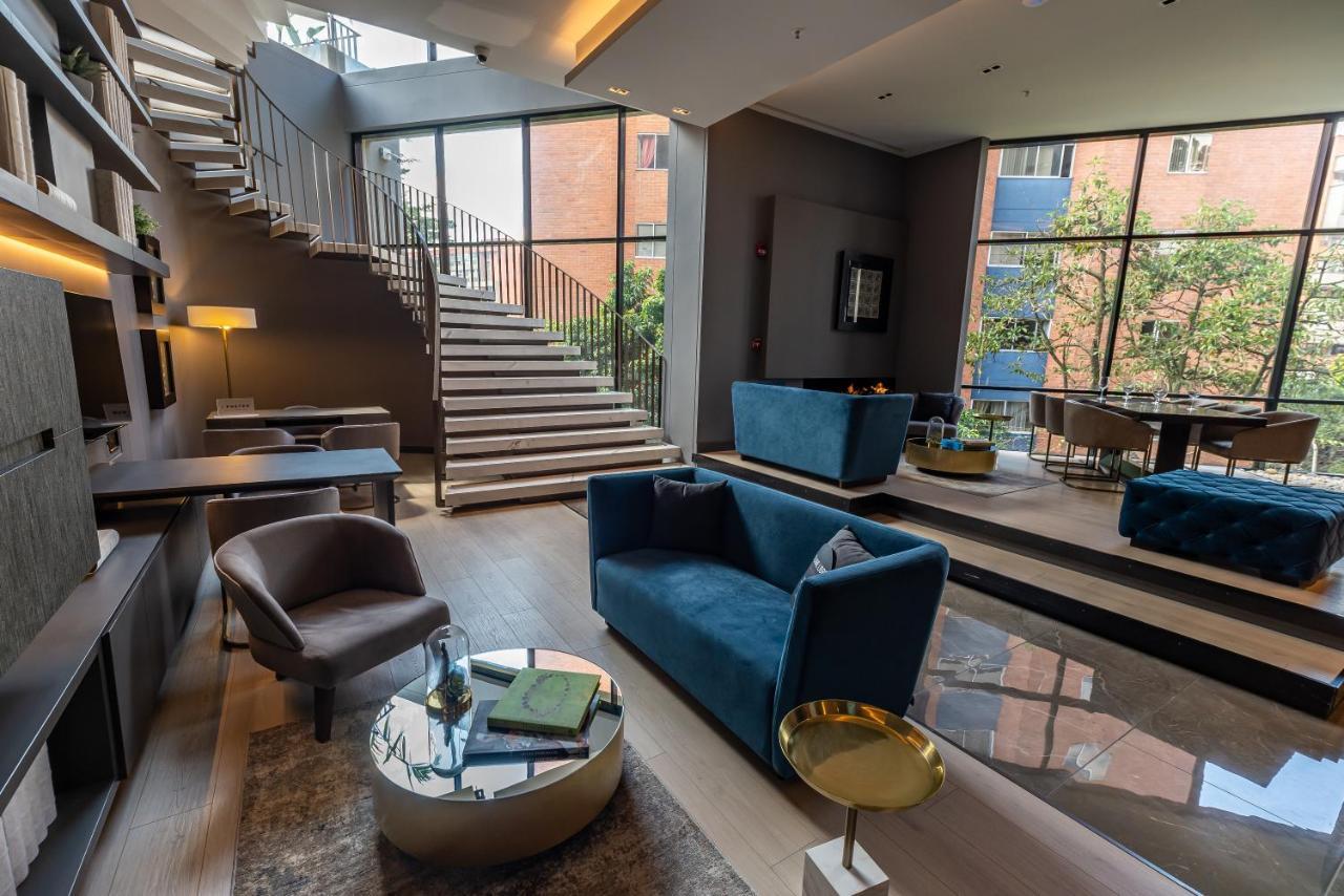Hotel York Luxury Suites Medellin By Preferred Экстерьер фото The lobby of the hotel