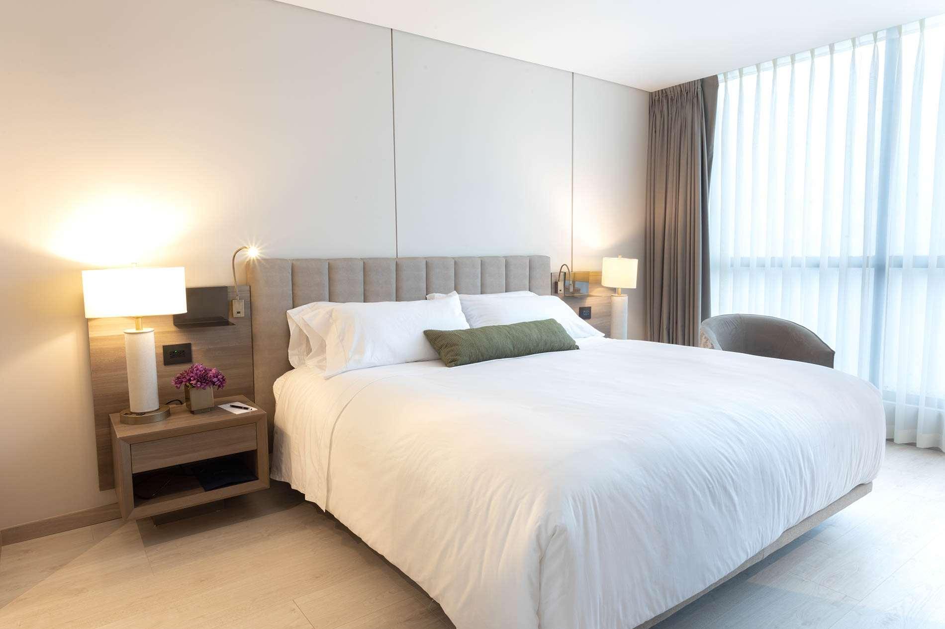 Hotel York Luxury Suites Medellin By Preferred Экстерьер фото A bedroom at the hotel