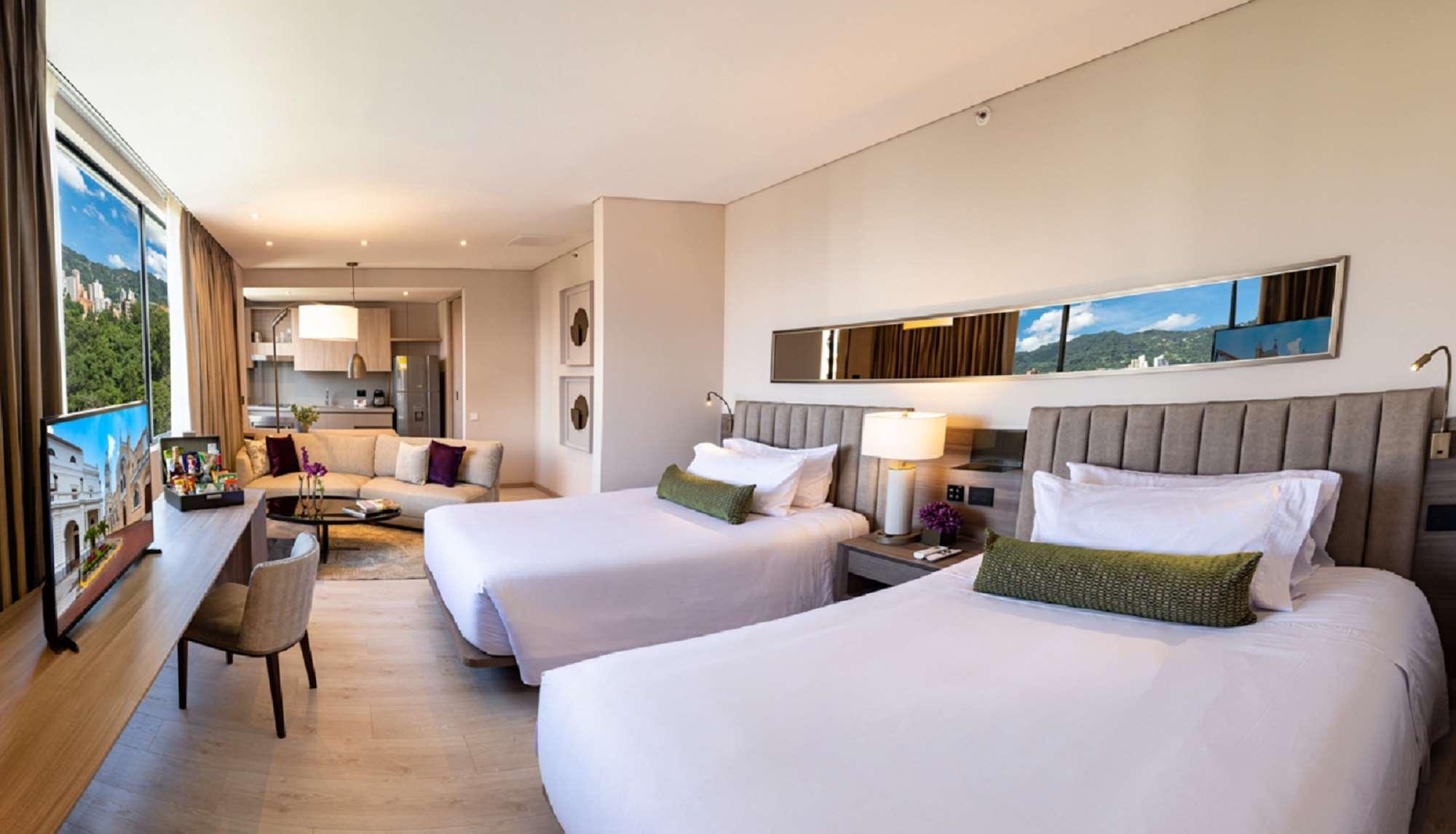 Hotel York Luxury Suites Medellin By Preferred Экстерьер фото Deluxe Room